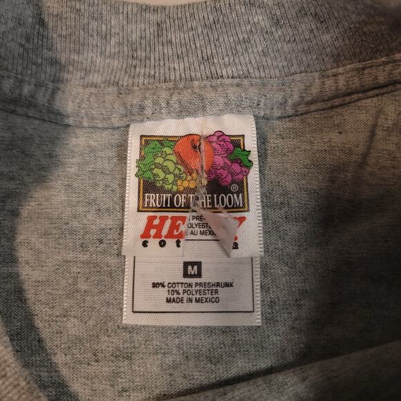 Chicago Bulls Fruit of the Loom Basketball T-Shirt Adult Mens Size Medium M Gray - Picture 3 of 9